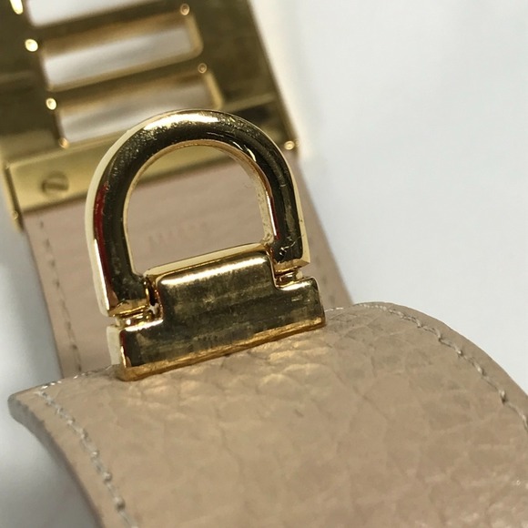 LOUIS VUITTON Cream Leather Charm Bracelet - Picture 9 of 16